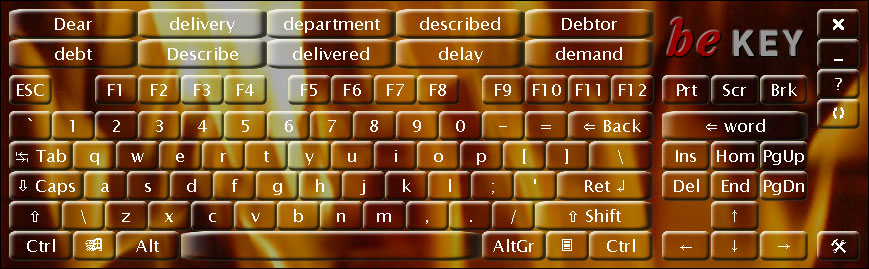 Bekey Key be-enabled.de - Software to be enabled! beKEY on screen keyboard ...
